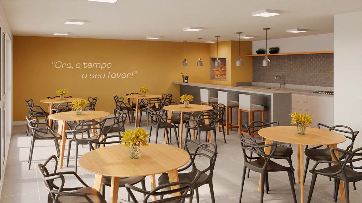 Coworking e espaço de convivência